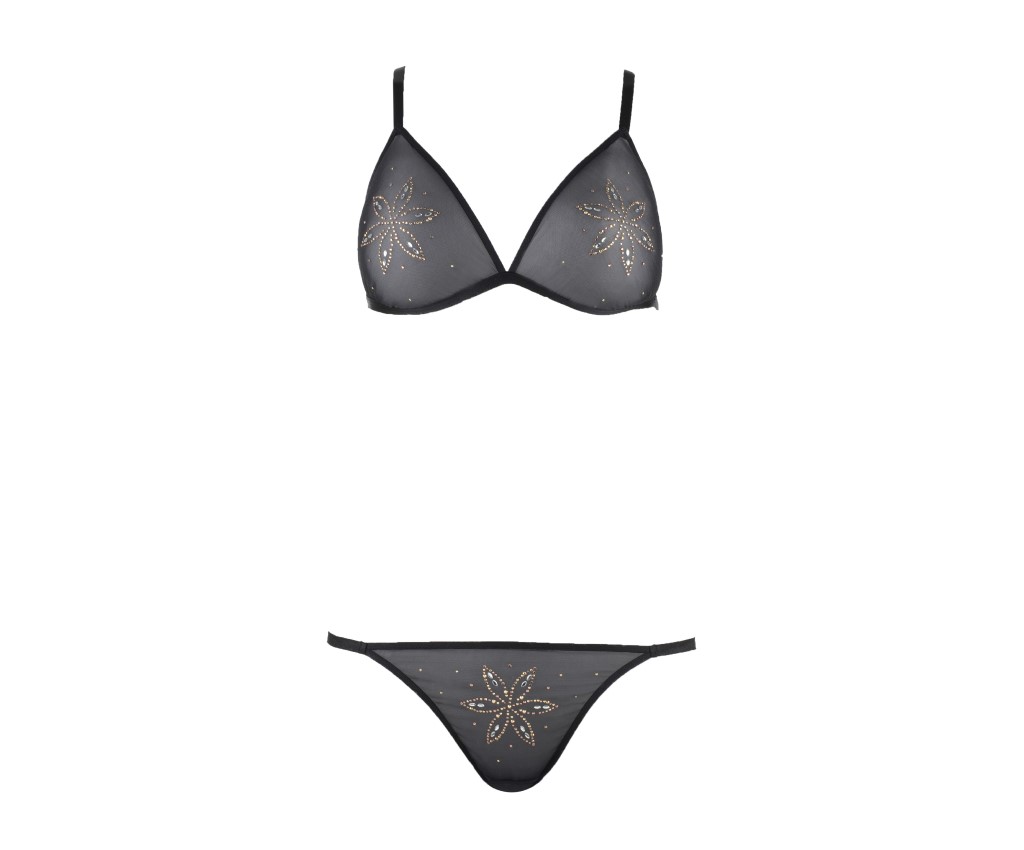 Aubade - Bo&#238;te &#224; D&#233;sir Diamante Wireless Bra &amp; Panty Set (P080S)